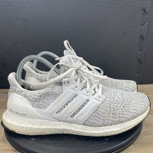 Adidas Ultra Boost 4.0 Womens Sz 9 Gray Running Shoes Athletic Low Top Sneakers